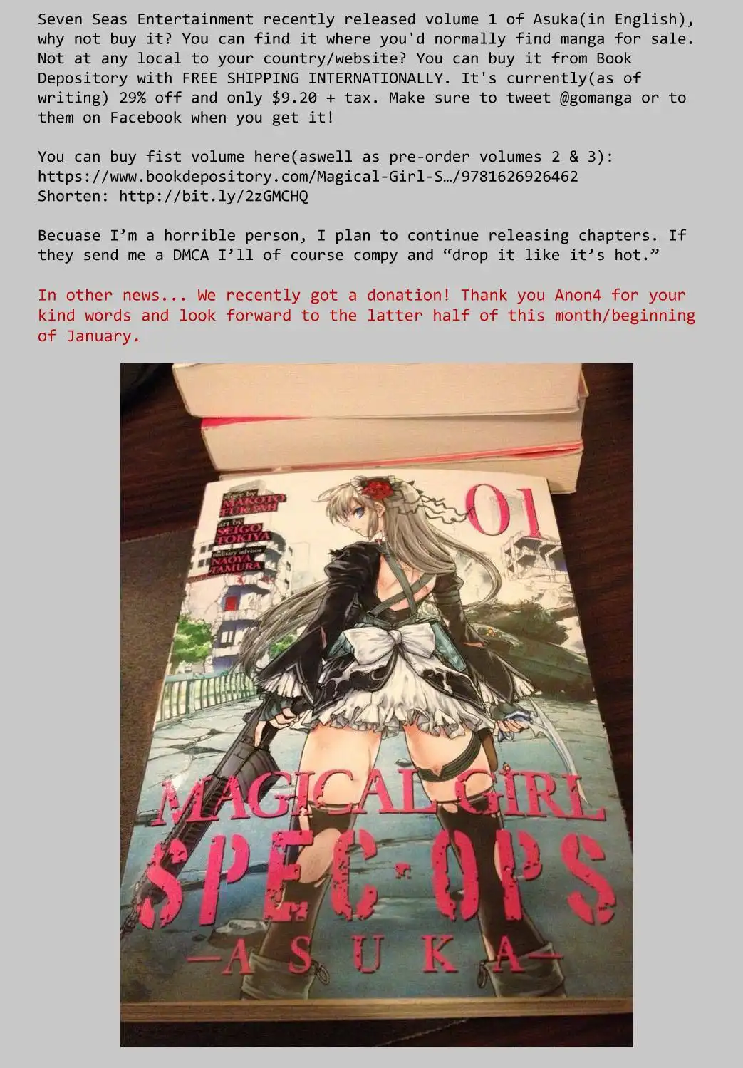 Mahou Shoujo Tokushuusen Asuka Chapter 13 3